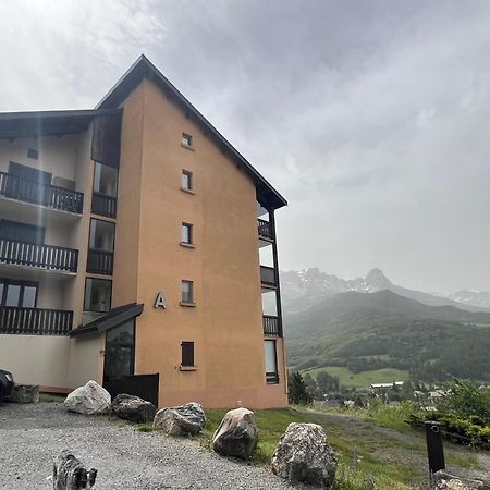 Terrasse Adroit T2 Barcelonnette - Wi-Fi Gratuit - 7 Couchages Leilighet Eksteriør bilde