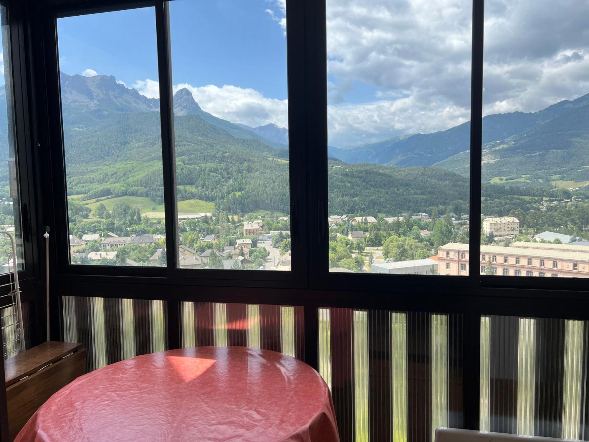 Terrasse Adroit T2 Barcelonnette - Wi-Fi Gratuit - 7 Couchages Leilighet Eksteriør bilde
